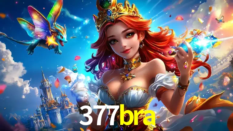 A princesa de um reino de fantasia mágico, com seu pequeno dragão, apresentando um mundo de prêmios encantados nos jogos de caça-níqueis do cassino 377bra.